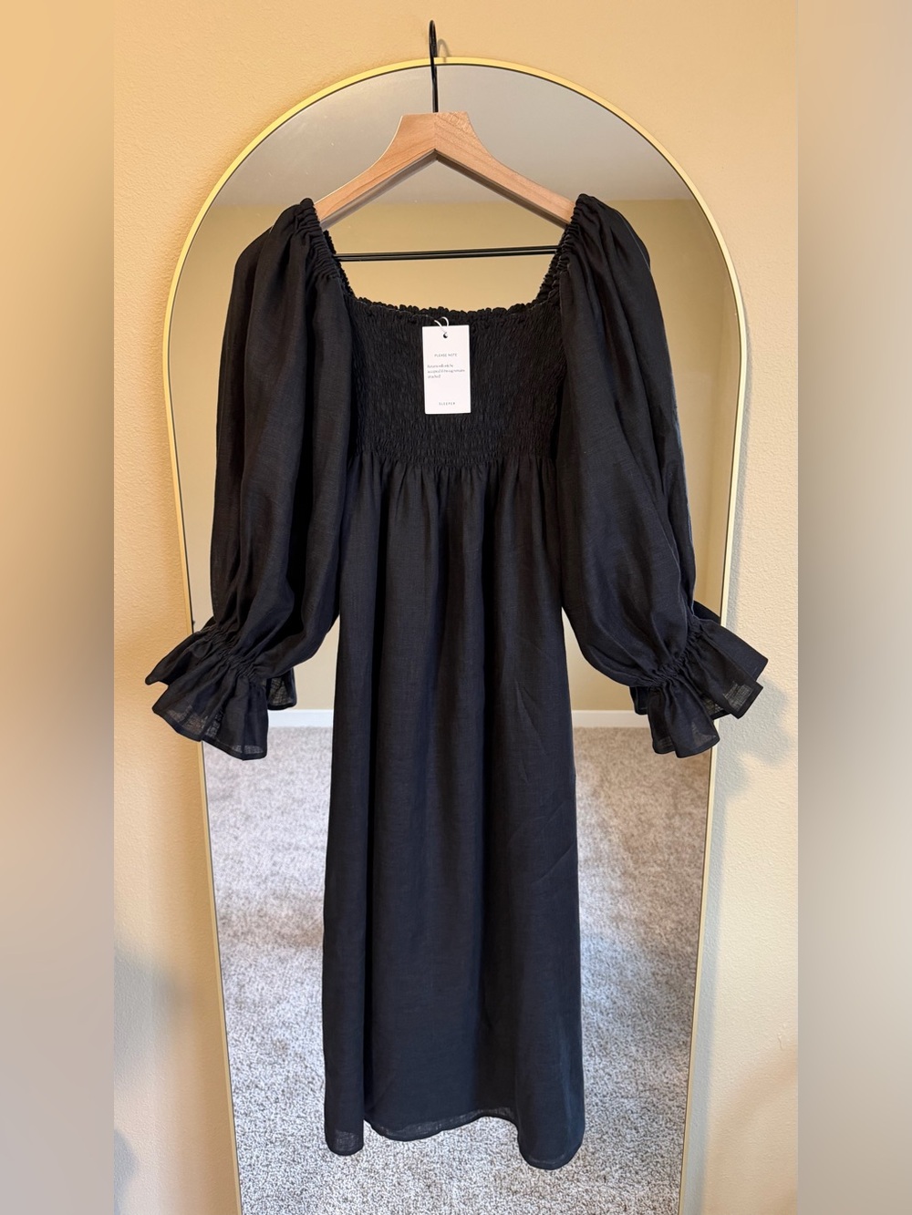Sleeper Atlanta linen dress